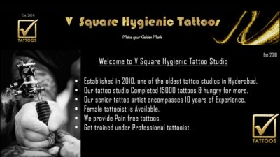 Best Tattoo Studios in Hyderabad