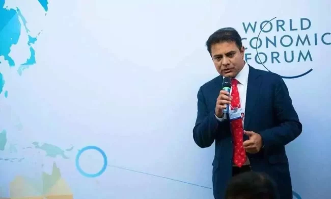 KTR Attending World Economic Forum