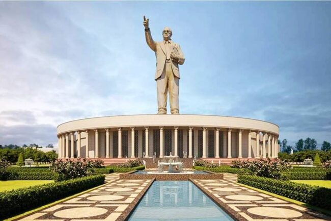 B.R. Ambedkar statue in Hyderabad